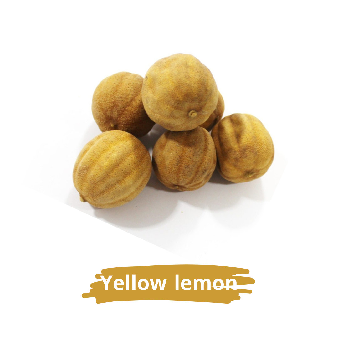 Dried Yellow Lemon